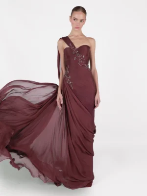 Vestido con detalle floral