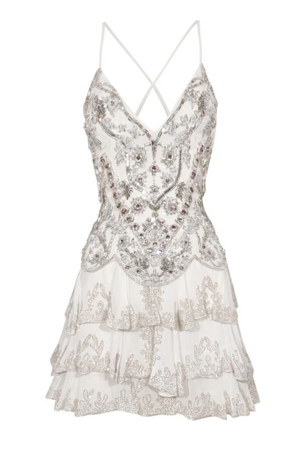 Vestido Con Pedrería